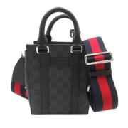 Gucci Vintage Pre-owned Tyg gucci-vskor Black, Dam