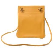 Hermès Vintage Pre-owned Laeder crossbodyvskor Orange, Dam