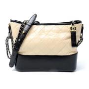 Chanel Vintage Pre-owned Laeder chanel-vskor Beige, Dam