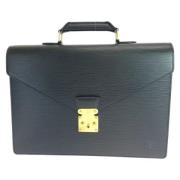 Louis Vuitton Vintage Pre-owned Laeder portfljer Black, Dam