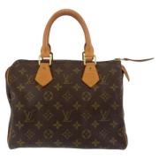 Louis Vuitton Vintage Pre-owned Canvas handvskor Brown, Dam