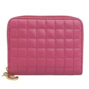 Celine Vintage Pre-owned Laeder plnbcker Pink, Dam