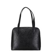 Louis Vuitton Vintage Pre-owned Laeder louis-vuitton-vskor Black, Dam