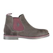 U.s. Polo Assn. Herr Grå Elastiska Chelsea Boots Gray, Herr