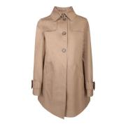 Herno Beige Trenchcoat Elegant Stil Beige, Dam