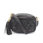 Chanel Vintage Pre-owned Laeder chanel-vskor Black, Dam