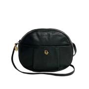 Dior Vintage Pre-owned Laeder crossbodyvskor Black, Dam