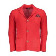 U.s. Polo Assn. Rosa Cardigan med Logodetalj Pink, Herr