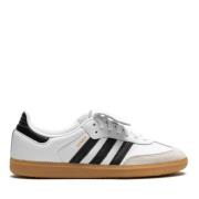 Adidas Samba Vit Svart Guld Sneakers White, Dam