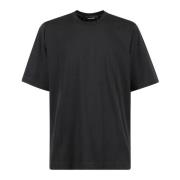 Dsquared2 Avslappnad Bomull T-shirt Black, Herr