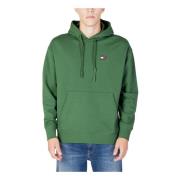 Tommy Hilfiger Grön Huva Tröja Män Höst/Vinter Green, Herr