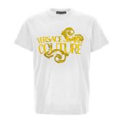 Versace Jeans Couture Snygga T-shirts och Polos White, Herr