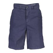 North Sails Blå Bermuda Shorts Regular Fit Logo Blue, Herr