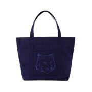 Maison Kitsuné Tote Bags Blue, Dam