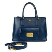 Prada Vintage Pre-owned Laeder prada-vskor Blue, Dam