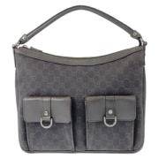 Gucci Vintage Pre-owned Canvas gucci-vskor Brown, Dam