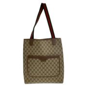 Gucci Vintage Pre-owned Canvas gucci-vskor Beige, Herr