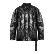 Rick Owens Jumbo Worker Jacket Black, Herr