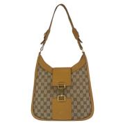 Gucci Vintage Pre-owned Canvas gucci-vskor Beige, Dam