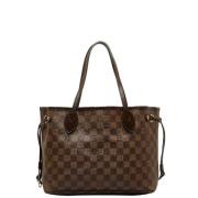 Louis Vuitton Vintage Pre-owned Canvas louis-vuitton-vskor Brown, Dam