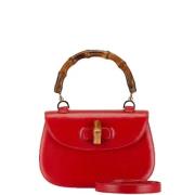 Gucci Vintage Pre-owned Laeder gucci-vskor Red, Dam