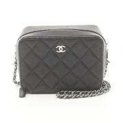 Chanel Vintage Pre-owned Laeder chanel-vskor Black, Dam