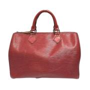 Louis Vuitton Vintage Pre-owned Laeder louis-vuitton-vskor Red, Dam