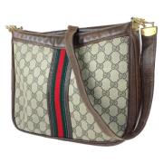 Gucci Vintage Pre-owned Canvas gucci-vskor Brown, Dam