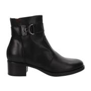 Nerogiardini Läder Ankelboots Elegant Kvalitet Stil Black, Dam