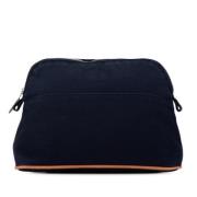 Hermès Vintage Pre-owned Canvas plnbcker Blue, Dam