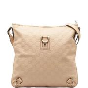 Gucci Vintage Pre-owned Laeder gucci-vskor Beige, Dam