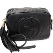 Gucci Vintage Pre-owned Laeder gucci-vskor Black, Dam