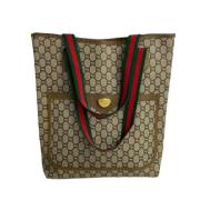 Gucci Vintage Pre-owned Canvas gucci-vskor Brown, Dam