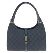 Gucci Vintage Pre-owned Canvas gucci-vskor Black, Dam