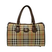 Burberry Vintage Pre-owned Canvas handvskor Brown, Dam