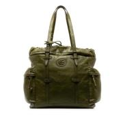 Gucci Vintage Pre-owned Laeder gucci-vskor Green, Dam