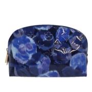 Louis Vuitton Vintage Pre-owned Laeder kuvertvskor Blue, Dam