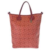 Celine Vintage Pre-owned Canvas totevskor Red, Dam