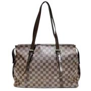 Louis Vuitton Vintage Pre-owned Canvas louis-vuitton-vskor Brown, Dam