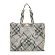 Burberry Stiliga Väskor Samling Gray, Dam