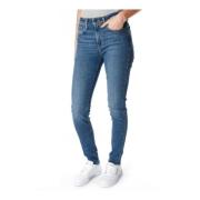 Levi's High Rise Skinny Jeans Blue, Dam