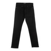 Levi's Slim Fit Denim Jeans Black, Herr