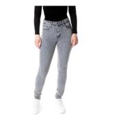 Levi's High Rise Skinny Fit Jeans Gray, Dam