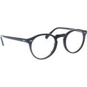 Oliver Peoples Klassiska Gregory Peck Glasögon Black, Unisex