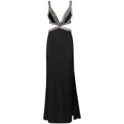 Pinko Elegant Svart Klänning Black, Dam