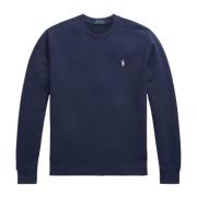 Ralph Lauren Blå Tröja Girocollo Långärmad Blue, Herr