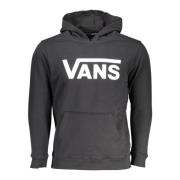 Vans Barn Svart Hoodie Långärmad Black, Herr