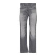 Armani Exchange Hög Midja Slim Ben Jeans Gray, Herr