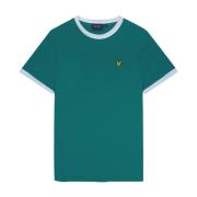 Lyle & Scott Ringer T-Shirt Green, Herr