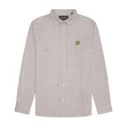 Lyle & Scott Rutig Shepherd Skjorta Gray, Herr